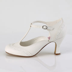 3 Inch Heel FLAPPER-26 White