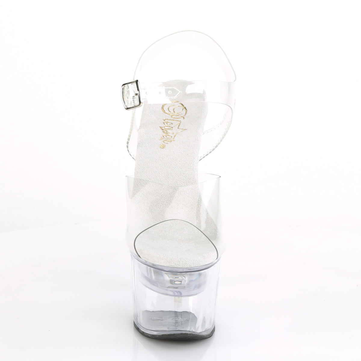 7 Inch Heel FLASHDANCE-708 Clear