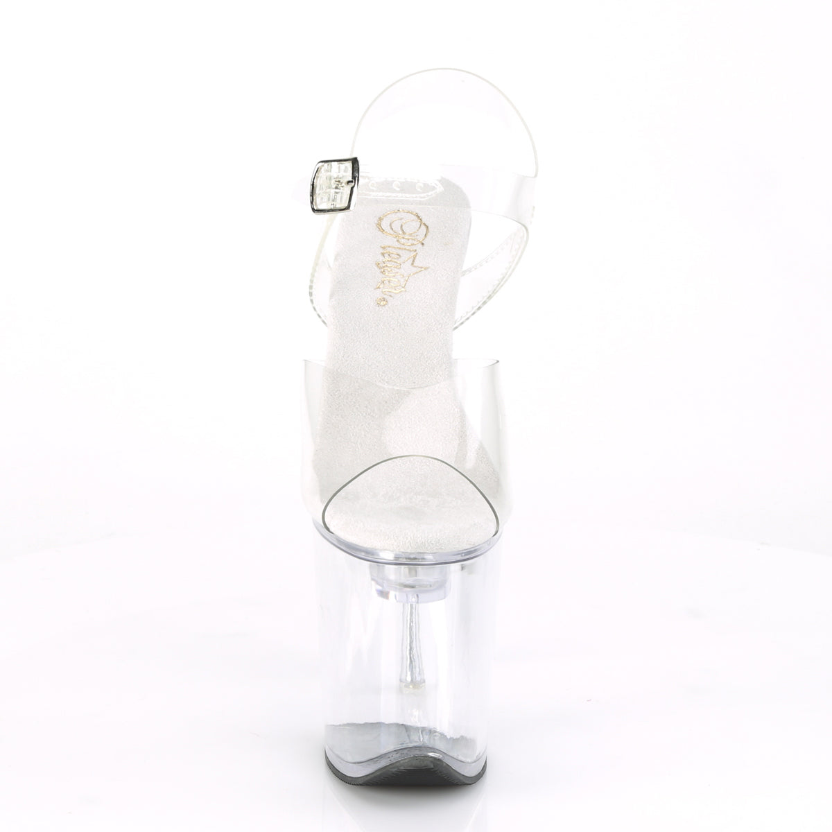 8 Inch Heel FLASHDANCE-808 Clear