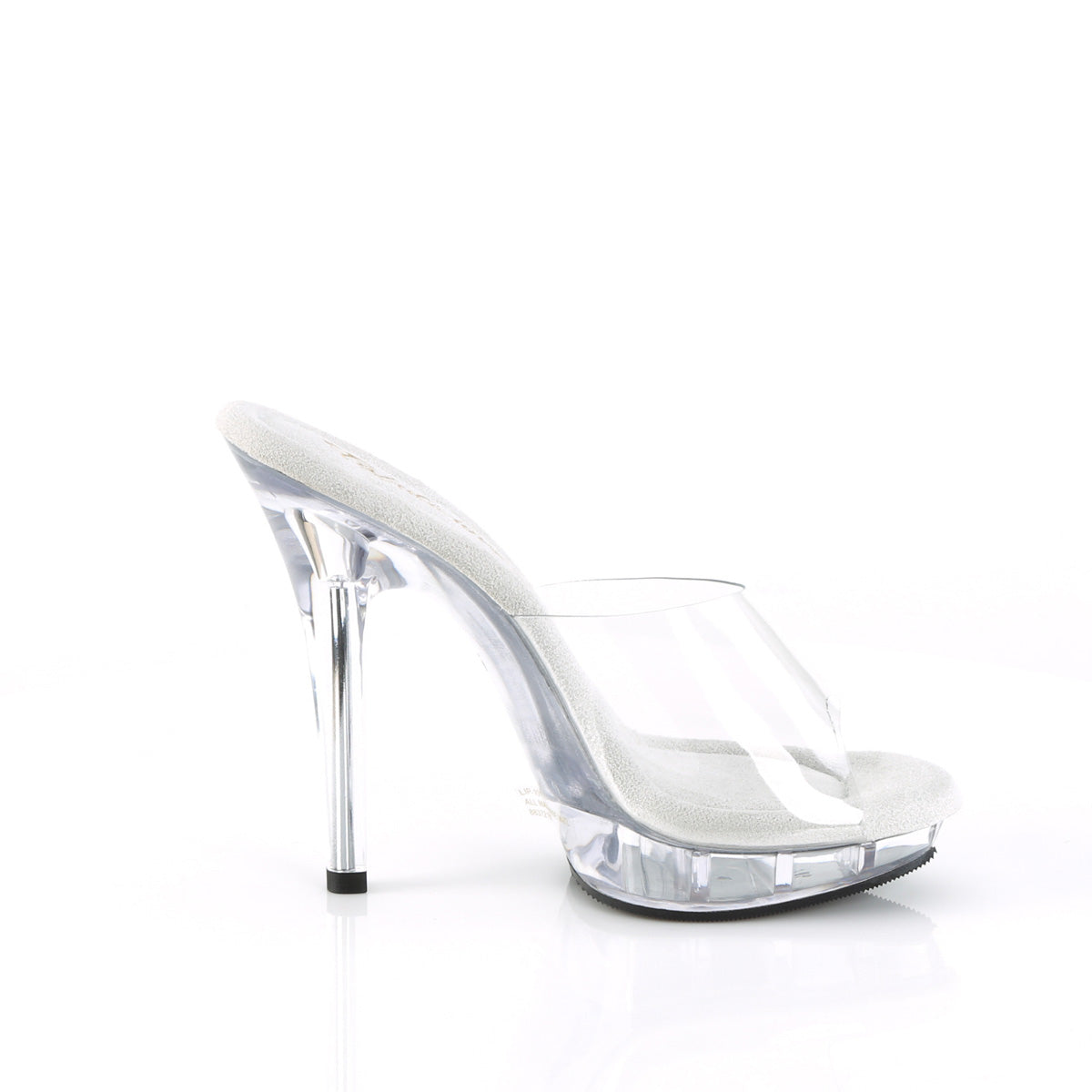 5 Inch Heel LIP-101 Clear
