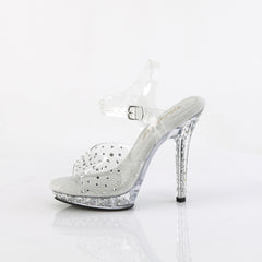 5 Inch Heel LIP-108RS Clear