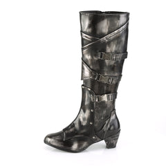 2" Heel MAIDEN-8820 Pewter