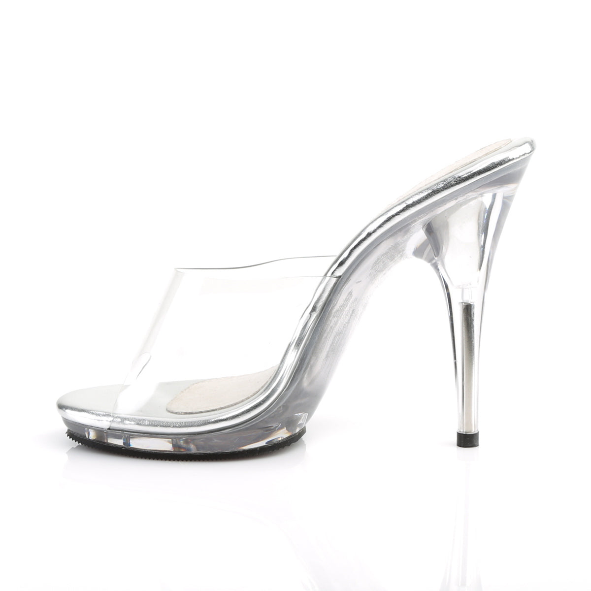 Fabulicious POISE-501 Clear Platform Slide
