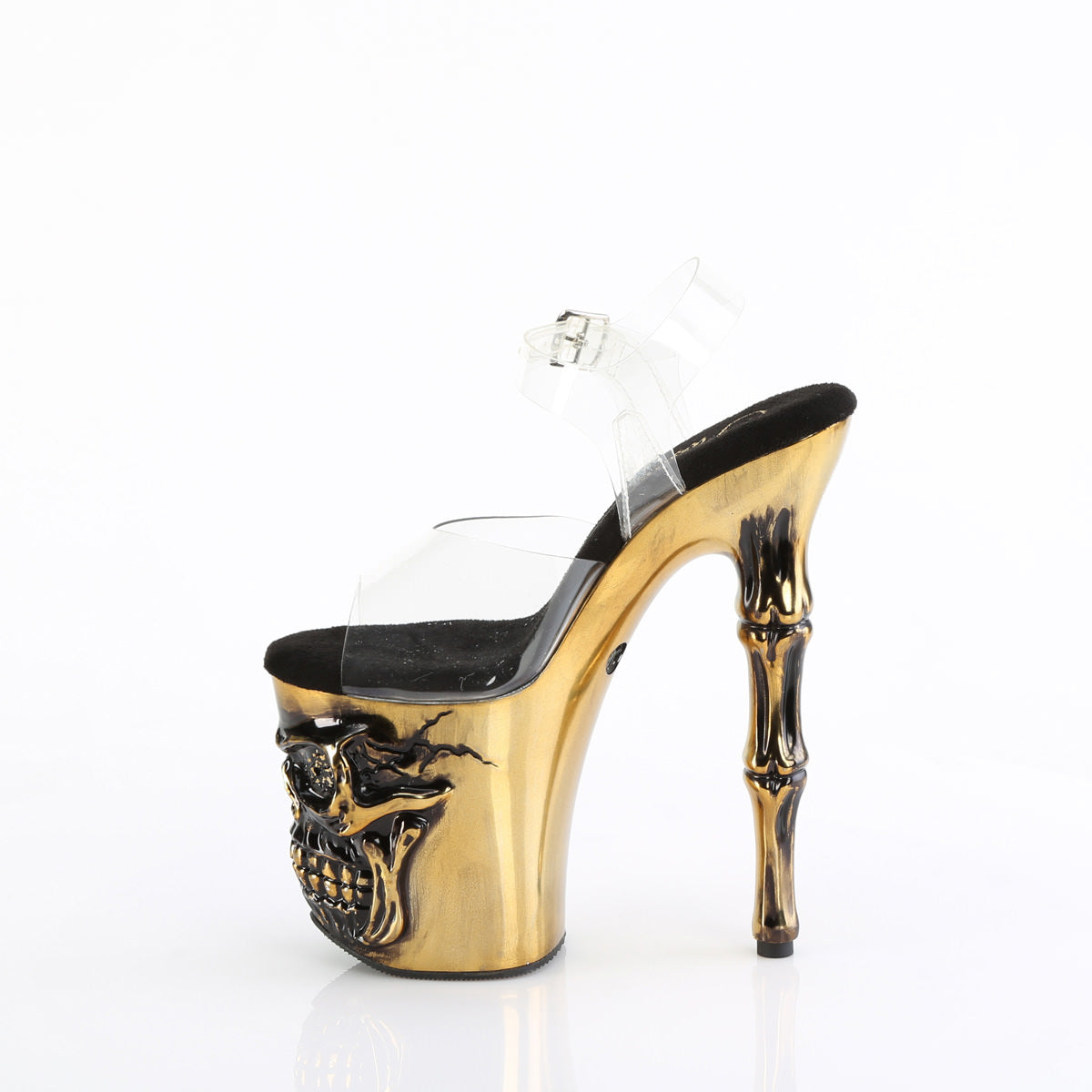 8 Inch Heel RAPTURE-808-LT Brass Chrome