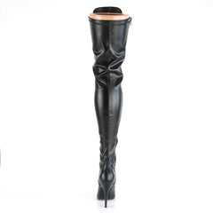 5 Inch Heel SEDUCE-3024 Black Stretch Pu