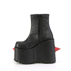 7 Inch Platform SLAY-77 Black-Red