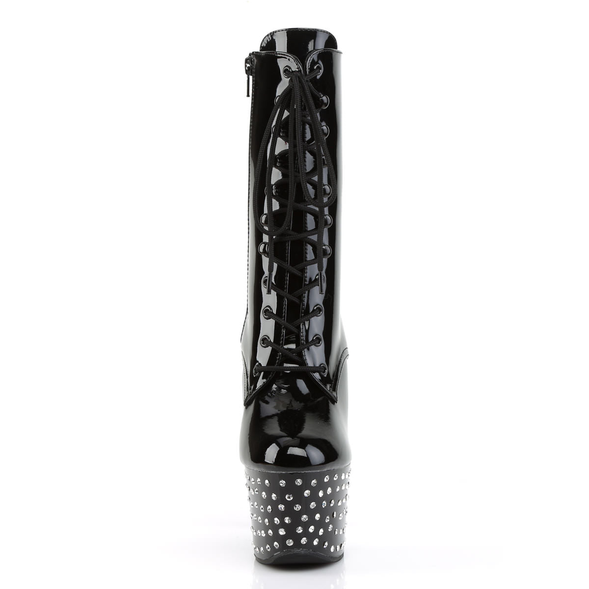 7 Inch Heel STARDUST-1020-7 Black Patent