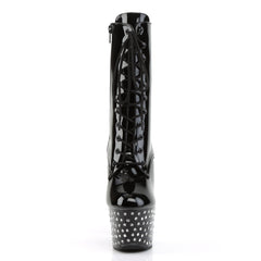 7 Inch Heel STARDUST-1020-7 Black Patent