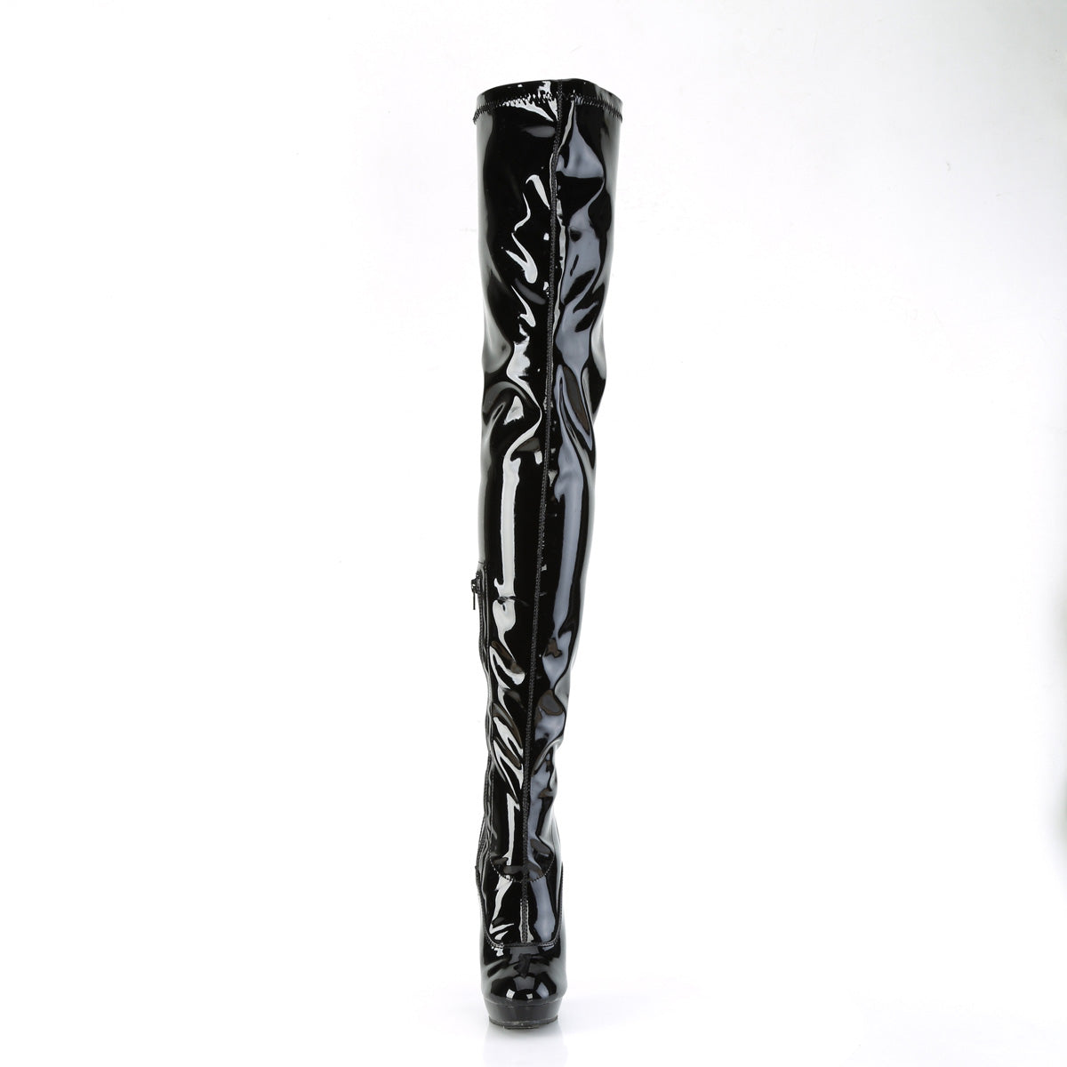 6 Inch Heel SULTRY-4000 Black Stretch Pat