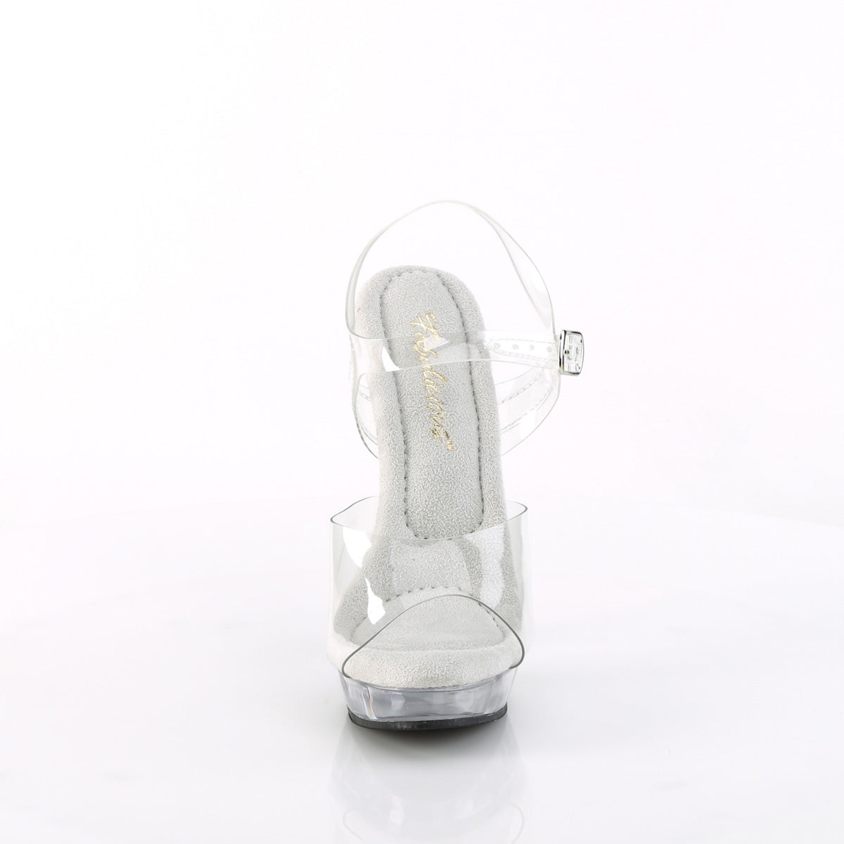 6 Inch Heel SULTRY-608 Clear