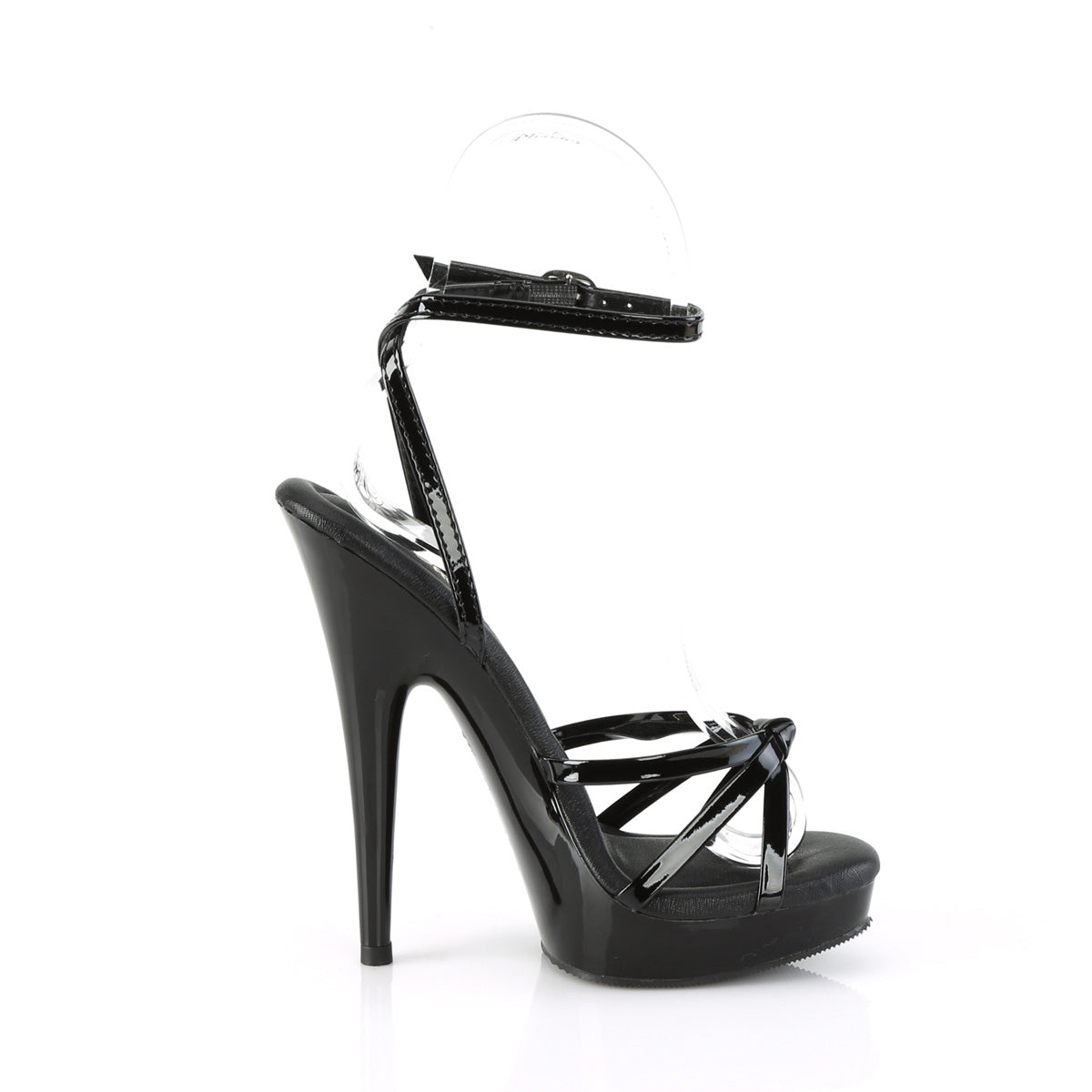 6 Inch Heel SULTRY-638 Black Patent