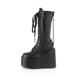 5 Inch Platform SWING-150 Black Pu