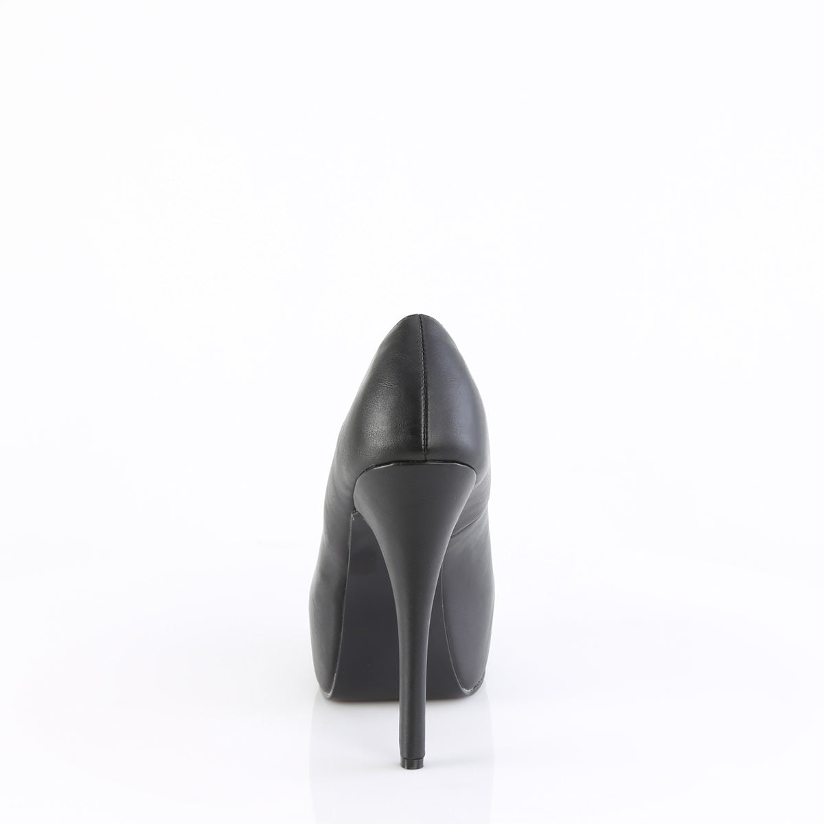 5 Inch Heel TEEZE-06W Black Pu (Wide Width)