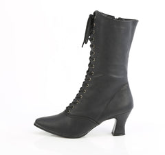 2 Inch Heel VICTORIAN-120 Black Pu