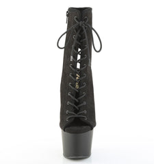 7 Inch Heel ADORE-1016 Black Suede