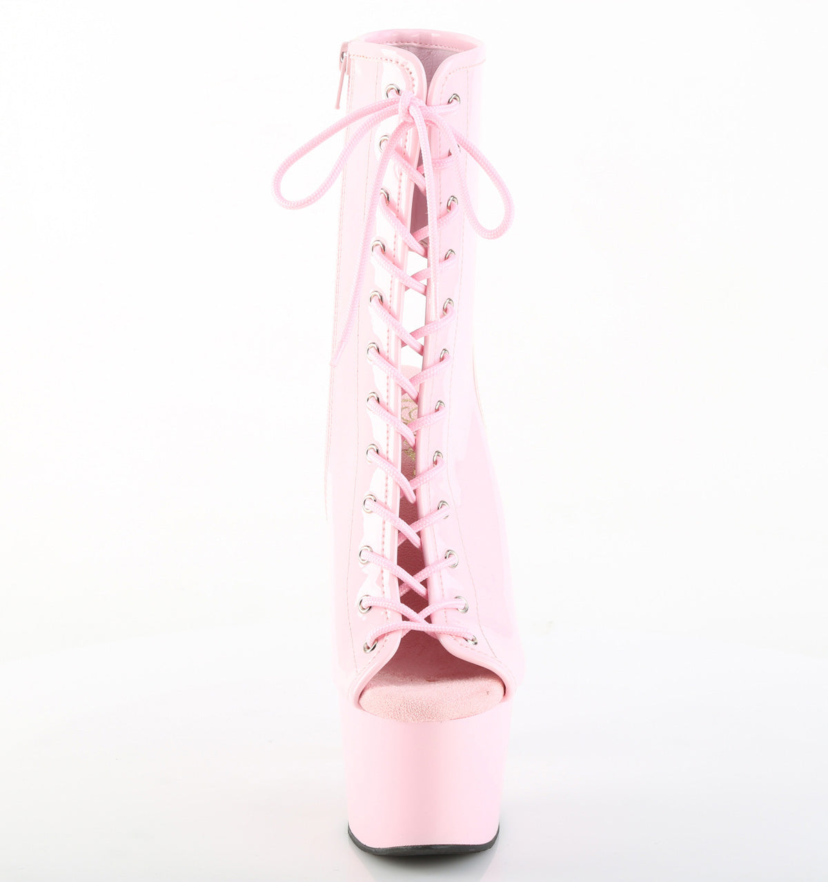 7 Inch Heel ADORE-1016 Baby Pink Patent