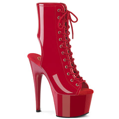 Pleaser Adore 1016 Red Patent Platform Shoes