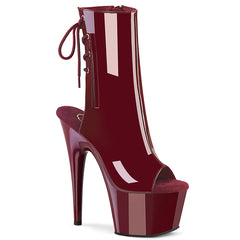 Pleaser Adore 1018 Burgundy Platform Shoes