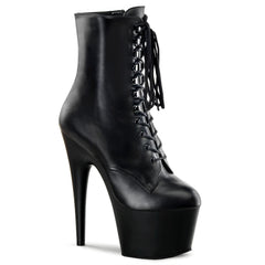 7 Inch Heel ADORE-1020 Black Leather