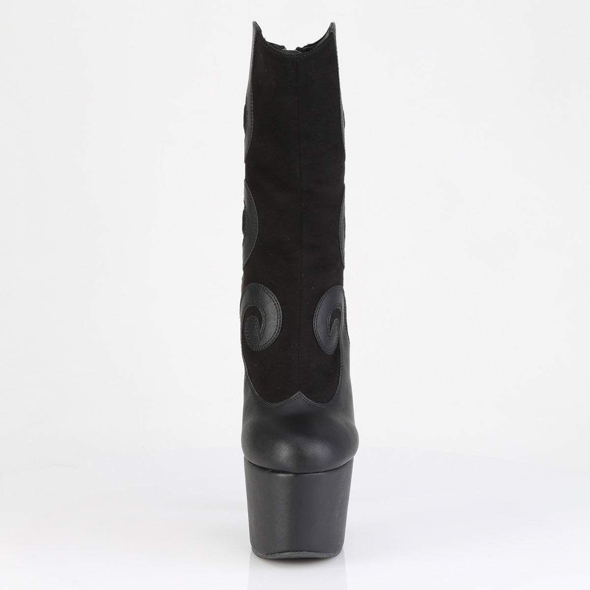 7 Inch Heel ADORE-1034 Black Suede