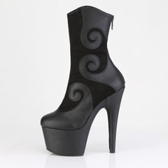 7 Inch Heel ADORE-1034 Black Suede
