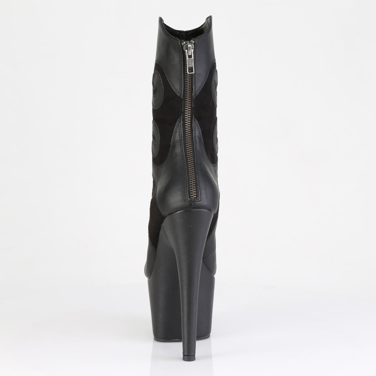 7 Inch Heel ADORE-1034 Black Suede