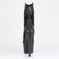 7 Inch Heel ADORE-1034 Black Suede