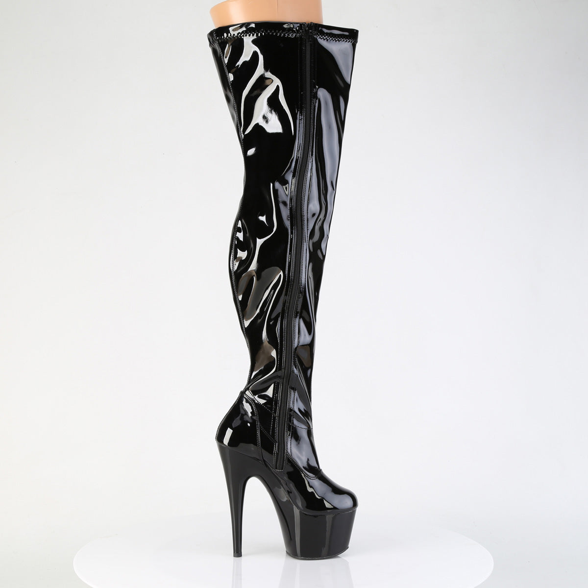 7 Inch Heel ADORE-3000WCF Black Patent