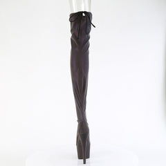 7 Inch Heel ADORE-3008REFL Green Purple Refllective