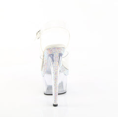 7 Inch Heel ADORE-708MLS Clear