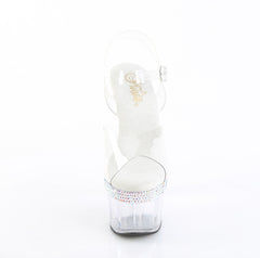 7 Inch Heel ADORE-708PHRS Clear