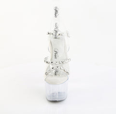 7 Inch Heel ADORE-708PREM-STN Clear