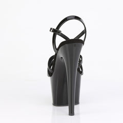 7 Inch Heel ADORE-713 Black Patent