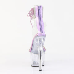 7 Inch Heel ADORE-727RS Clear Lavender