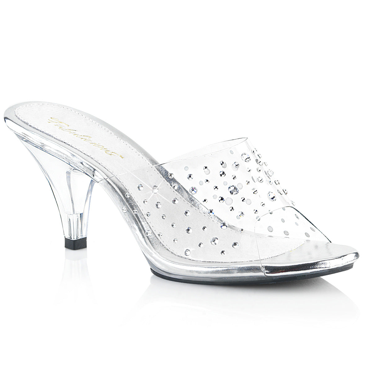 3 Inch Heel BELLE-301RS Clear