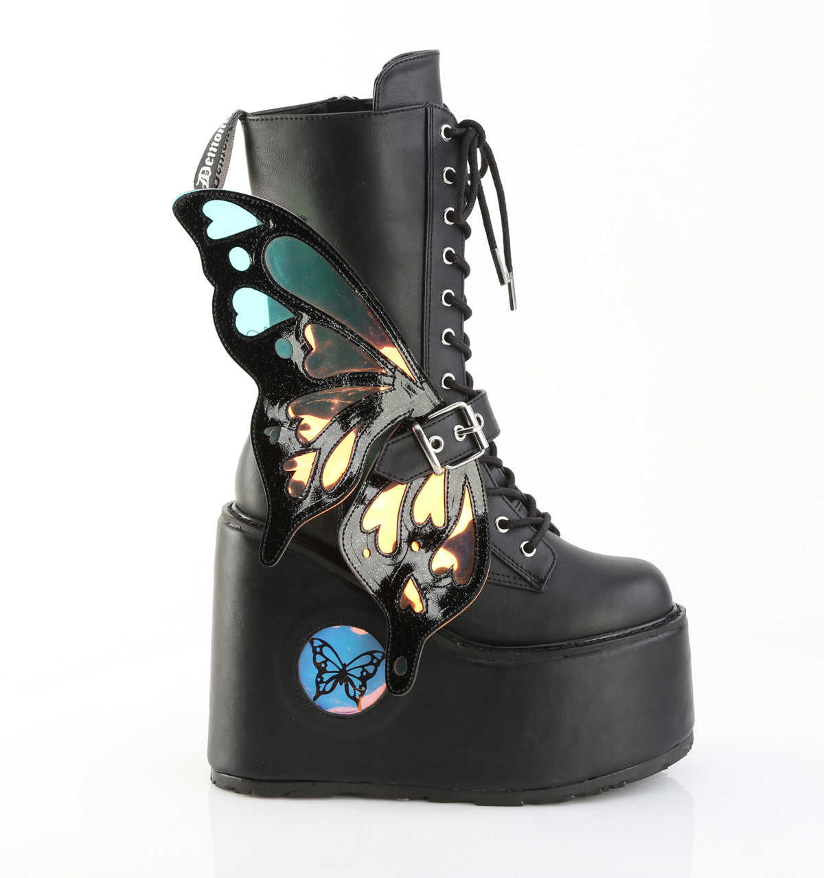 5 Inch Platform BLAZE-158 Black Magic Mirror