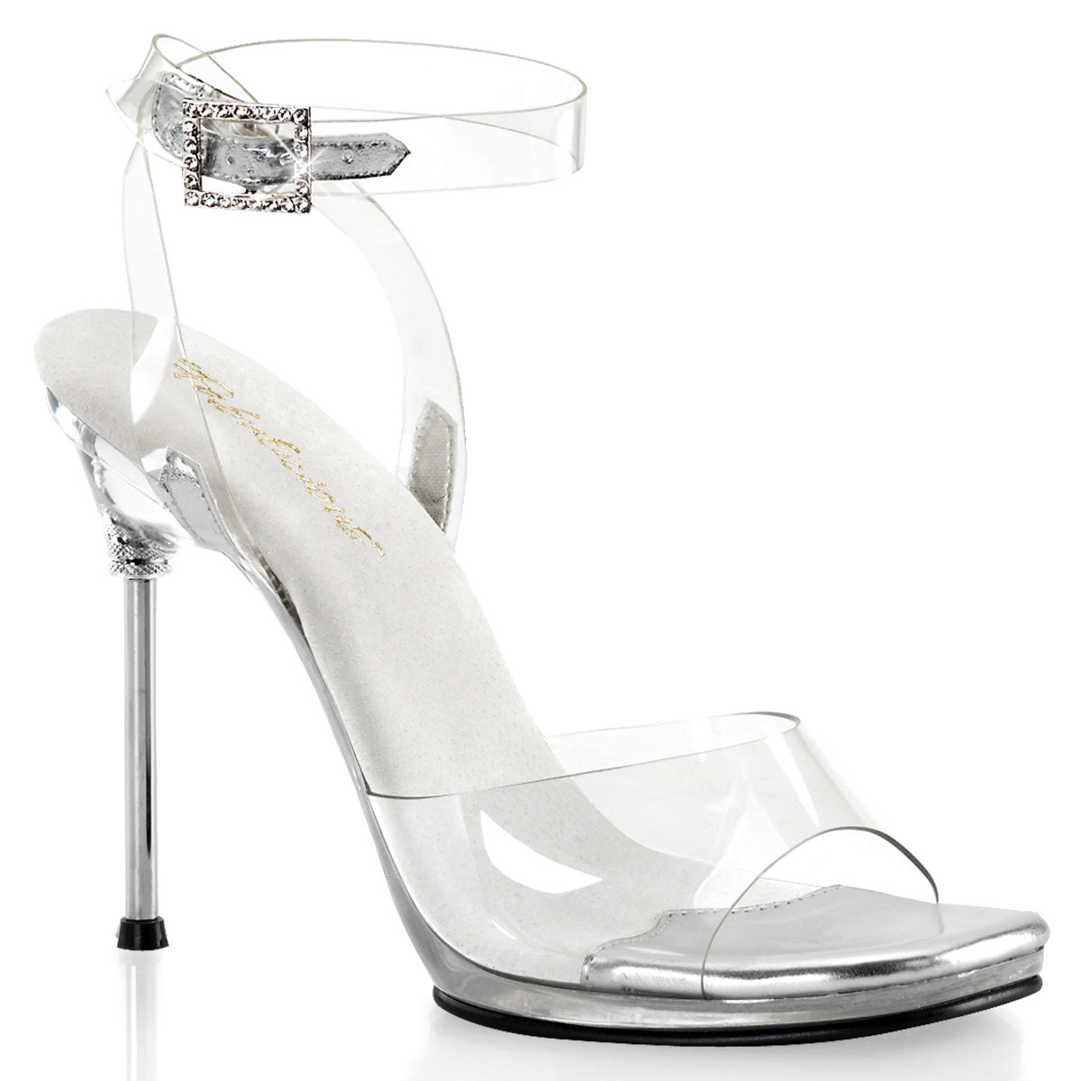 4 Inch Heel CHIC-06 Clear