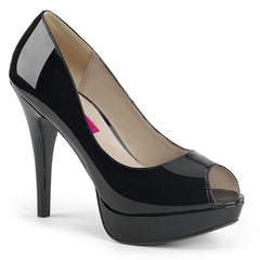5 Inch Heel CHLOE-01 Black Patent