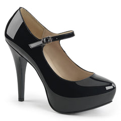 5 Inch Heel CHLOE-02 Black Pat