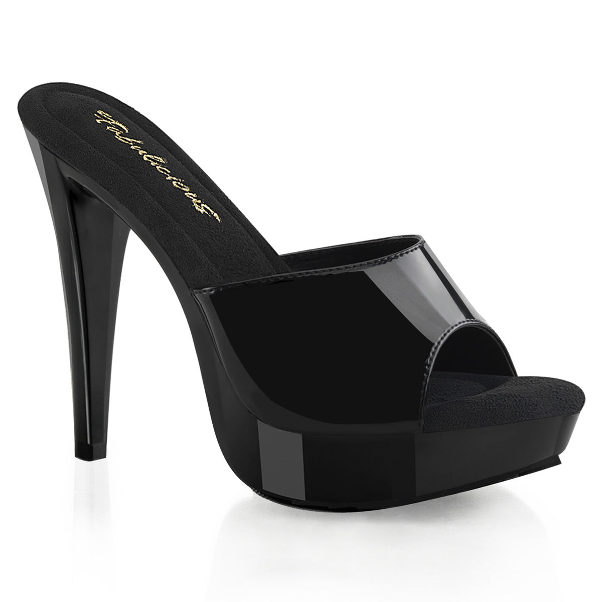 5 Inch Heel COCKTAIL-501 Black Patent