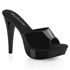 5 Inch Heel COCKTAIL-501 Black Patent