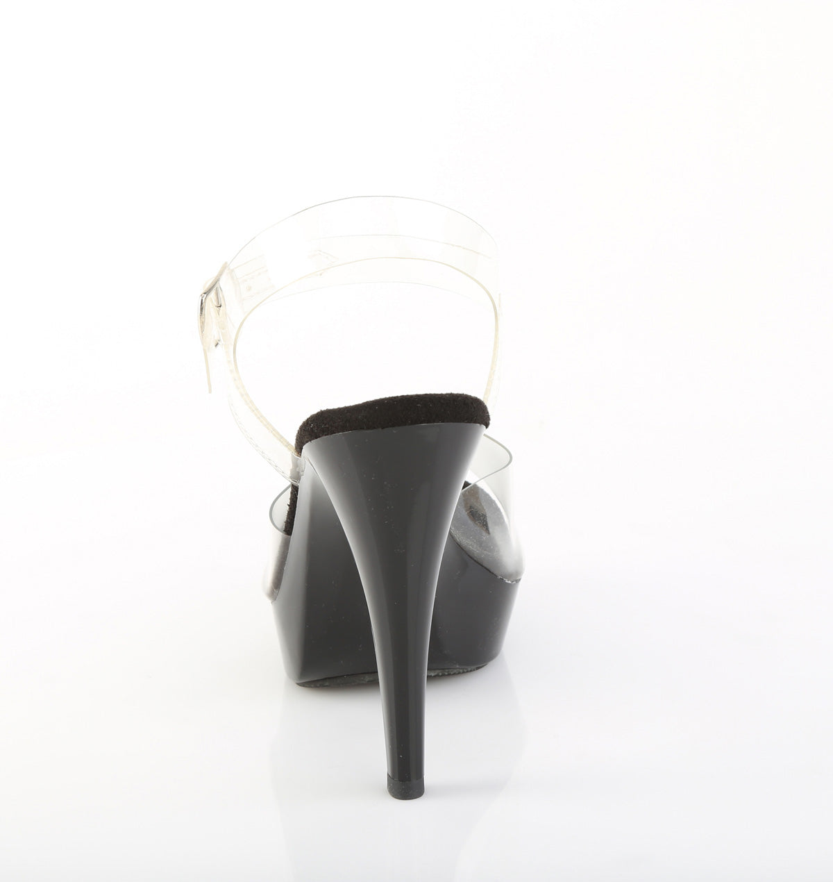 5 Inch Heel COCKTAIL-508 Clear Black
