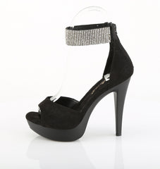 5 Inch Heel COCKTAIL-525 Black Suede