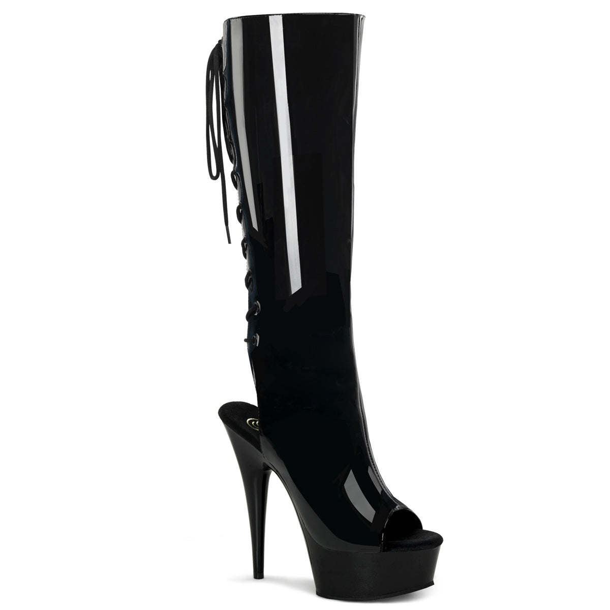 6 Inch Heel DELIGHT-2018 Black Patent