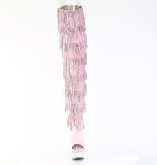 6 Inch Heel DELIGHT-3017HG-RSF Baby Pink Holo