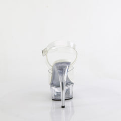 6 Inch Heel DELIGHT-608VL Clear