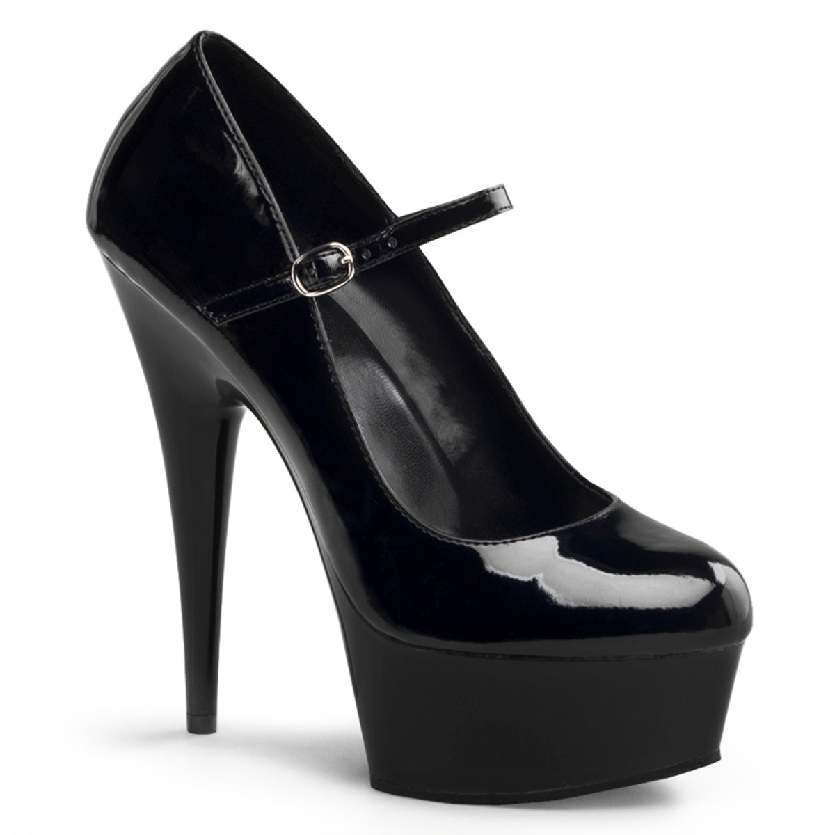 6 Inch Heel DELIGHT-687 Black