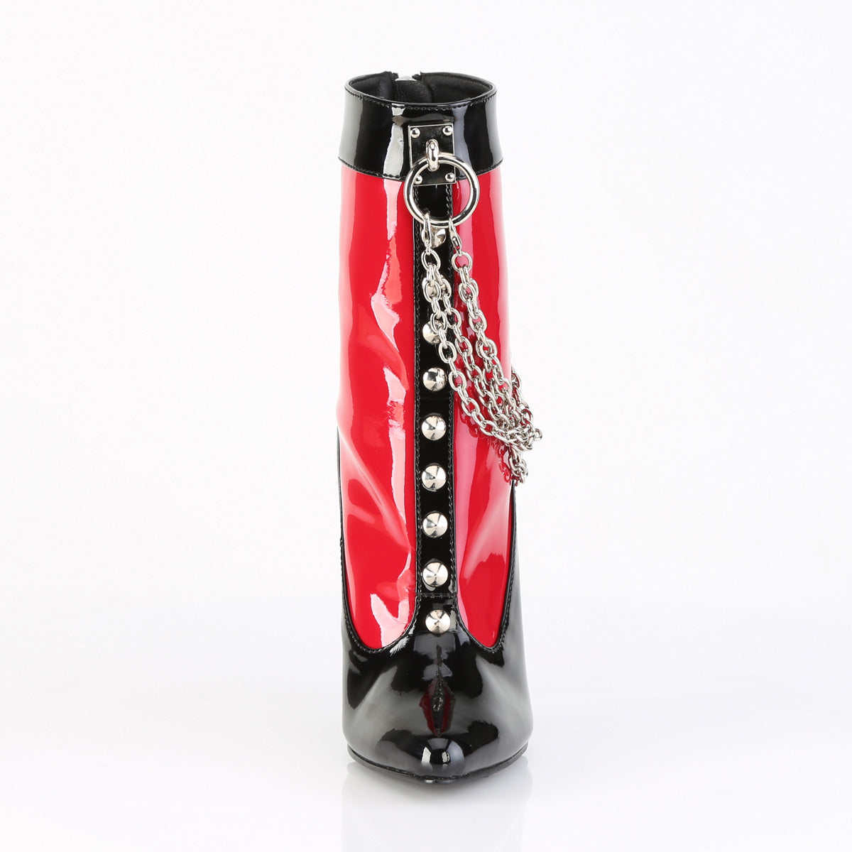 6 Inch Heel DOMINA-1033 Black Red Patent