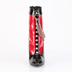 6 Inch Heel DOMINA-1033 Black Red Patent