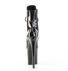 8 Inch Heel FLAMINGO-1020BLG Black Blue